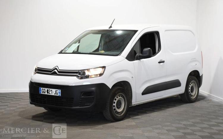 CITROEN BERLINGO III FOURGON 1.5 BLUEHDI 100 650KG M L1 CLUB
 BLANC GQ-021-JG