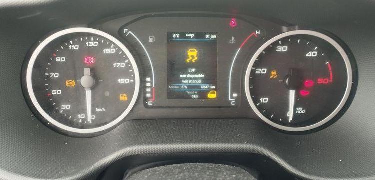 IVECO DAILY 6 FOURGON PHASE 3 35S18 3,0D HI MATIC 175 CV BOITE AUTO – 73647 KMS BLANC GR-947-PZ