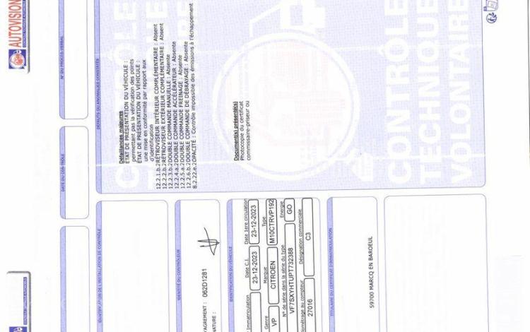 CITROEN C3 A.E 1.5 BLUEHDI 100 GRIS GT-174-FW