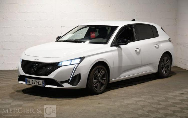 PEUGEOT 308 ALLURE PURE TECH 130 BLANC GV-247-KL