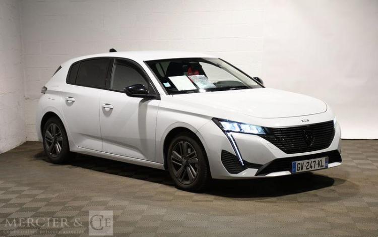 PEUGEOT 308 ALLURE PURE TECH 130 BLANC GV-247-KL