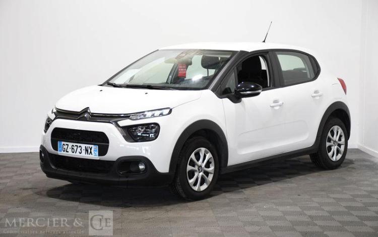 CITROEN C3 III STE 1.5 BLUEHDI 100 FEEL BLANC GZ-673-NX