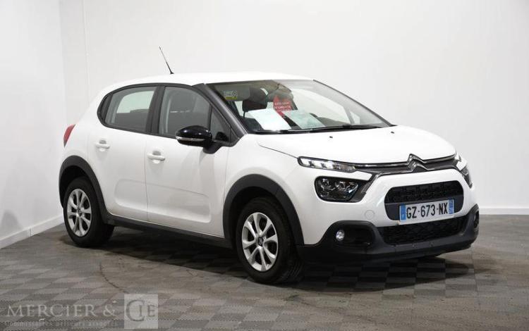 CITROEN C3 III STE 1.5 BLUEHDI 100 FEEL BLANC GZ-673-NX