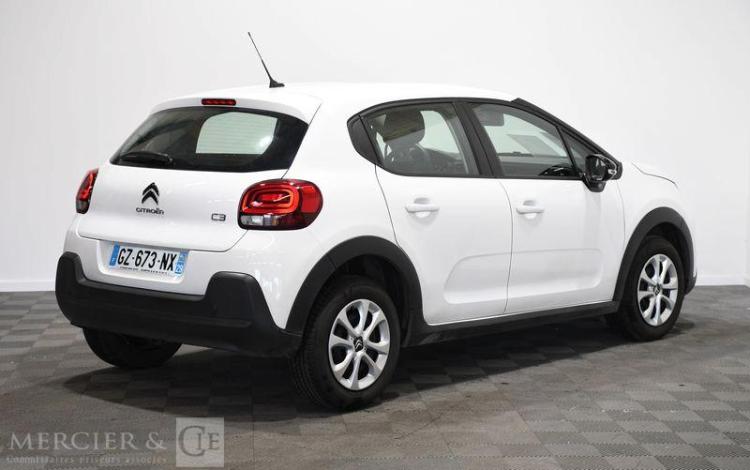 CITROEN C3 III STE 1.5 BLUEHDI 100 FEEL BLANC GZ-673-NX