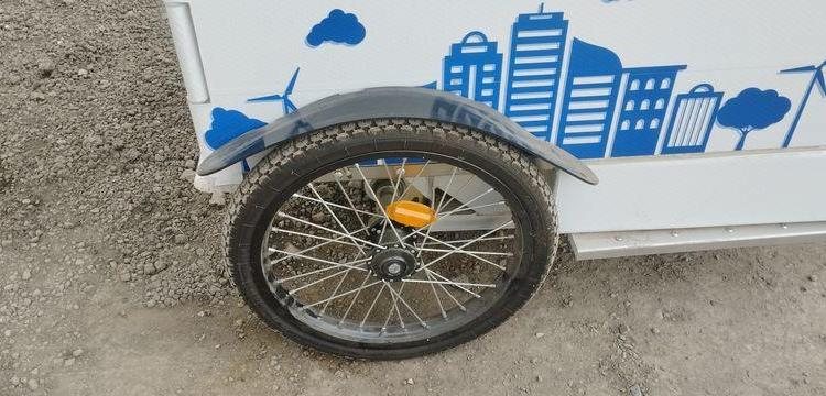 YOKLER YOKLER VELO TRICYCLE CARGO ELECTRIQUE – COFFRE ARRIERE 1M3 AVEC DOUBLE PORTE  TRI0023