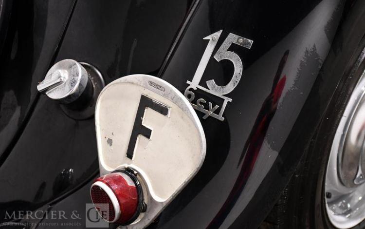 CITROEN TRACTION TYPE 15 SIX NOIR 3906LK59