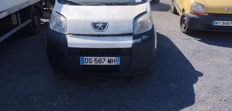 PEUGEOT PARTNER UTILITAIRE 1.6 HDI FOURGON 75 CV – DIESEL – 115551 KMS – ANNEE 2006 BORDEAUX BH-578-MR