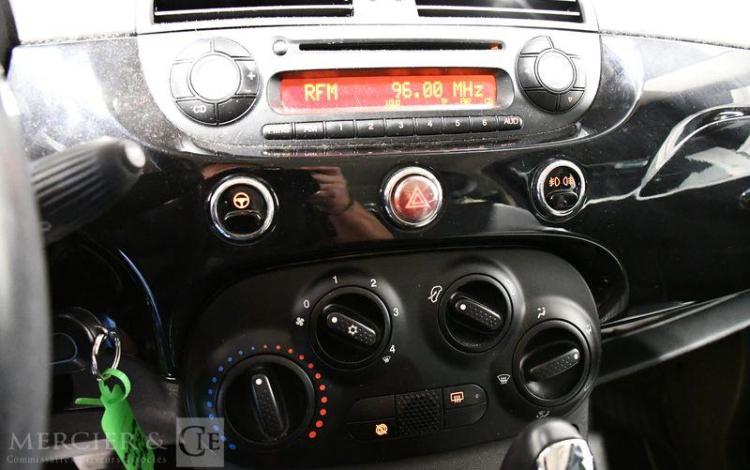 FIAT 500 1,2 70 SPORT DUALOGIC BVA START/STOP NOIR BP-491-LB