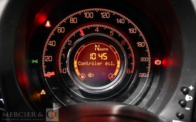 FIAT 500 1,2 70 SPORT DUALOGIC BVA START/STOP NOIR BP-491-LB