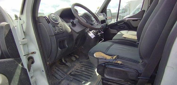 RENAULT Master 3 L2 R3500 RJ 2,3DCI 160V FAP 125CV BENNE AVEC COFFRE ACIER DIESEL BLANC CD-414-DV