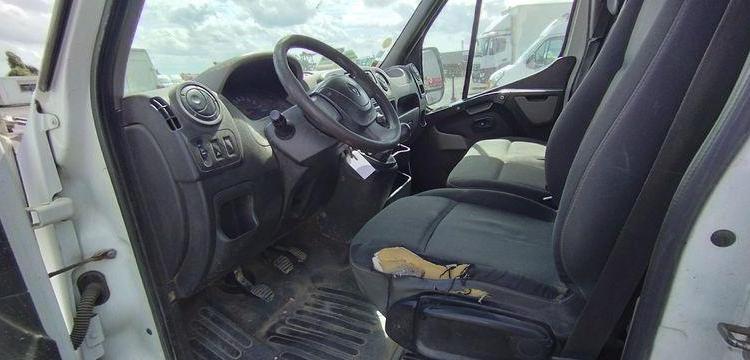RENAULT Master 3 L2 R3500 RJ 2,3DCI 160V FAP 125CV BENNE AVEC COFFRE ACIER DIESEL BLANC CD-414-DV
