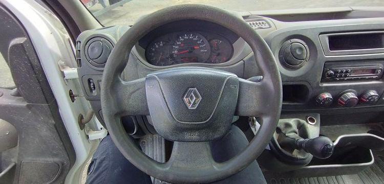RENAULT Master 3 L2 R3500 RJ 2,3DCI 160V FAP 125CV BENNE AVEC COFFRE ACIER DIESEL BLANC CD-414-DV