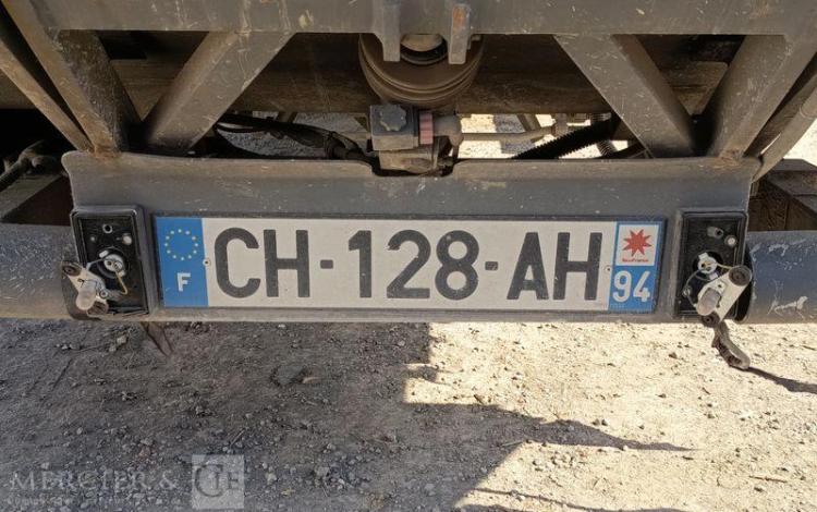 IVECO DAILY V 35S13 2,3LD DPF BVM6 126 CV BACHE AVEC HAYON ANTEO – DIESEL – 304442 KMS BLANC CH-128-AH