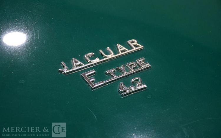JAGUAR E-TYPE CABRIOLET 4.2 VERT CK-781-DQ