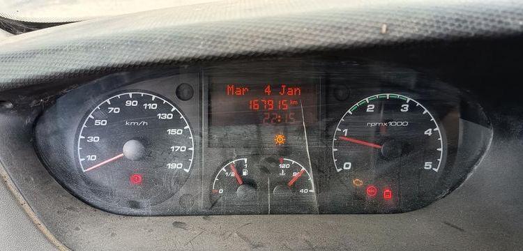 IVECO 35C13 2,3LD DPF 126CV BENNE AVEC COFFRE ACIER DIESEL -167915 KMS – ANNEE 2012 BLANC CM-290-SR