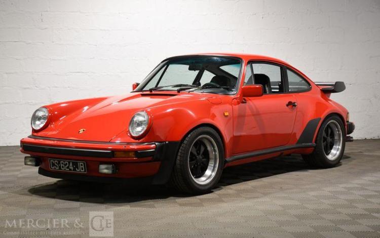 PORSCHE 911 TURBO TYPE 930 ROUGE CS-624-JB