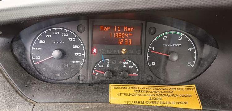 IVECO 35S11 AVEC NACELLE MULTITEL MX170 16M – DIESEL 3134 HEURES – 113804 KMS ROUGE CW-919-QF