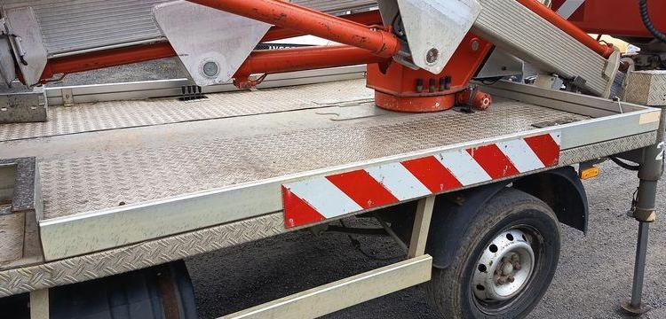 IVECO 35S11 AVEC NACELLE MULTITEL MX170 16M – DIESEL 3134 HEURES – 113804 KMS ROUGE CW-919-QF