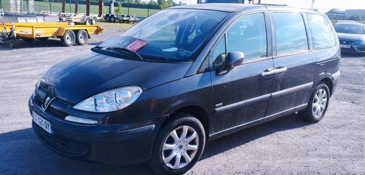 PEUGEOT 807 2,0 HDI 16V 107CV – DIESEL – 222794 KMS – ANNEE 2004 GRIS CX-121-QY