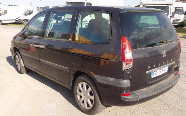 PEUGEOT 807 2,0 HDI 16V 107CV – DIESEL – 222794 KMS – ANNEE 2004 GRIS CX-121-QY