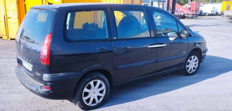 PEUGEOT 807 2,0 HDI 16V 107CV – DIESEL – 222794 KMS – ANNEE 2004 GRIS CX-121-QY
