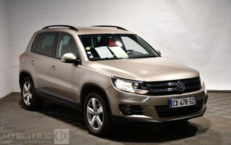 VOLKSWAGEN TIGUAN 2,0 TDI 110CH BLUEMOTION EDITION BEIGE CX-478-SZ