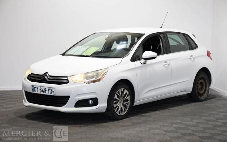 CITROEN C4 BLANC CY-648-YX