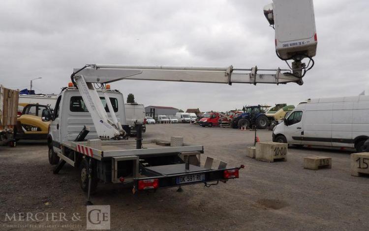 MULTITEL DAILY 35S11 AVEC NACELLE MULTITEL 160ALU 16M – DIESEL – 898 HEURES – 66558 KMS BLANC DK-591-RE
