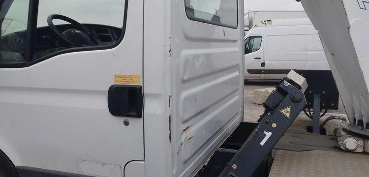 MULTITEL DAILY 35S11 AVEC NACELLE MULTITEL 160ALU 16M – DIESEL – 898 HEURES – 66558 KMS BLANC DK-591-RE