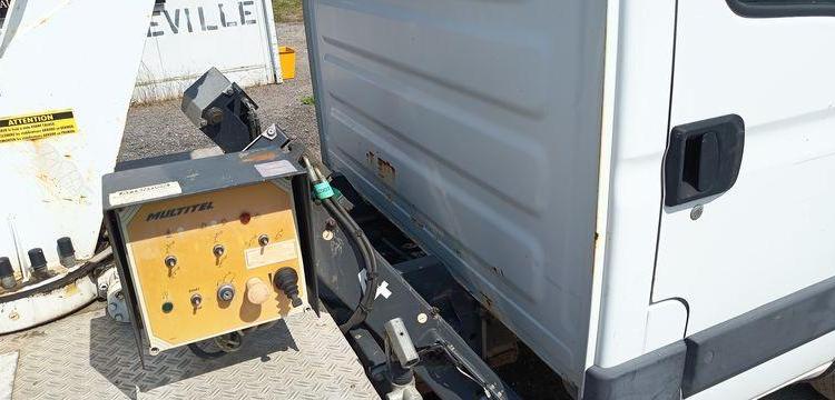 MULTITEL DAILY 35S11 AVEC NACELLE MULTITEL 160ALU 16M DIESEL – 3219 HEURES – 117901 KMS BLANC DK-692-KX