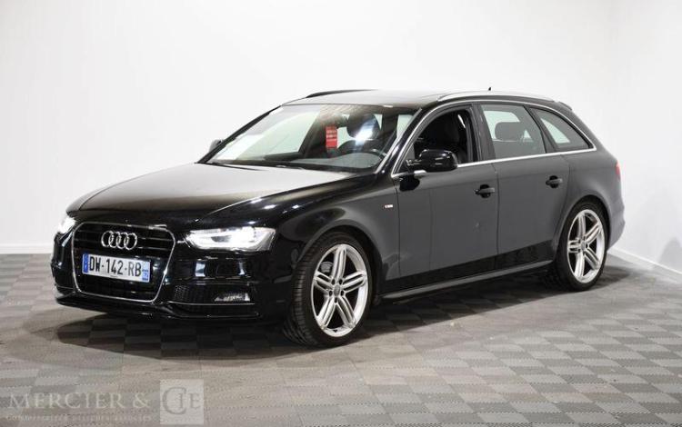 AUDI A4 AVANT ,0 TDI190 S-LINE MULTITRONIC BVA NOIR DW-142-RB
