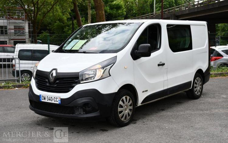 RENAULT TRAFIC L1H1 CAB APPRO 1000 ENERGY DCI 120 BLANC DW-340-CC