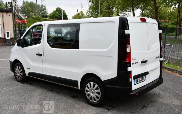 RENAULT TRAFIC L1H1 CAB APPRO 1000 ENERGY DCI 120 BLANC DW-340-CC