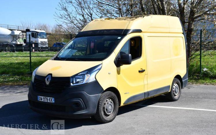 RENAULT TRAFIC FOURGON 1.6 DCI 120 1T2 L1H2 ENERGY CONFORT JAUNE DW-978-KK