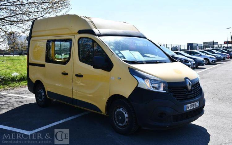RENAULT TRAFIC FOURGON 1.6 DCI 120 1T2 L1H2 ENERGY CONFORT JAUNE DW-978-KK