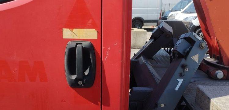 IVECO DAILY AVEC NACELLE MULTITEL 160ALU 16M – DIESEL – 2524 HEURES – 69353 KMS ROUGE EJ-042-KH