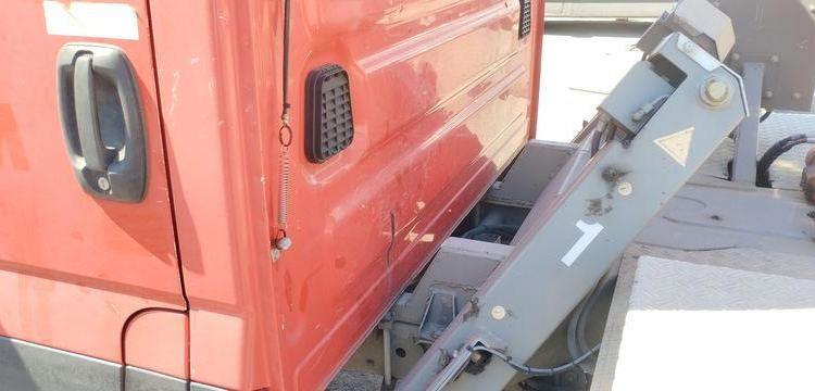 IVECO DAILY AVEC NACELLE MULTITEL 160ALU 16M – DIESEL – 2524 HEURES – 69353 KMS ROUGE EJ-042-KH