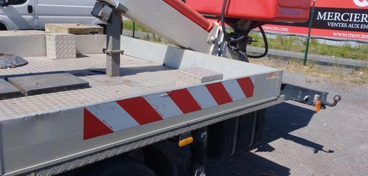 IVECO DAILY AVEC NACELLE MULTITEL 160ALU 16M – DIESEL – 2524 HEURES – 69353 KMS ROUGE EJ-042-KH