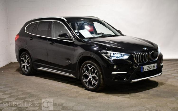BMW X1 1,8D 150CH X-LINE X DRIVE BVA NOIR EJ-223-HS