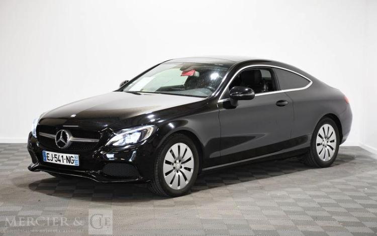MERCEDES CLASSE C 220 CDI 170  COUPE NOIR EJ-541-NG