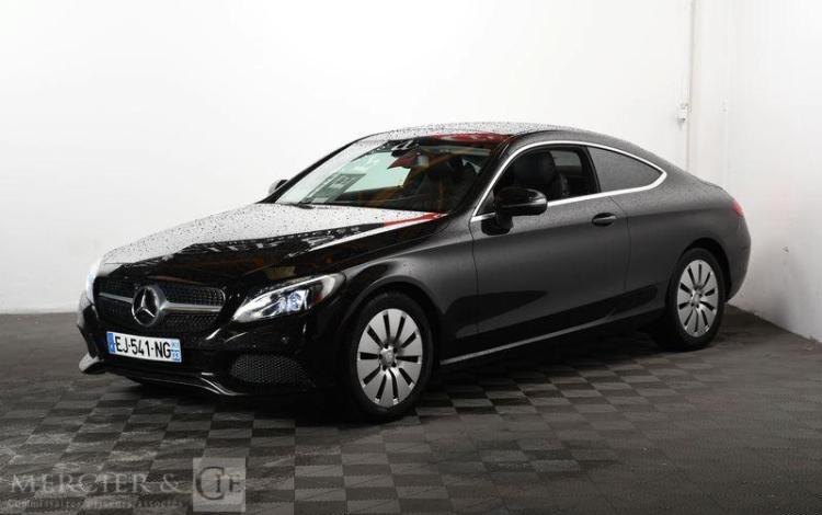 MERCEDES CLASSE C COUPE NOIR EJ-541-NG