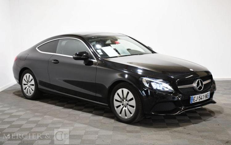 MERCEDES CLASSE C 220 CDI 170  COUPE NOIR EJ-541-NG