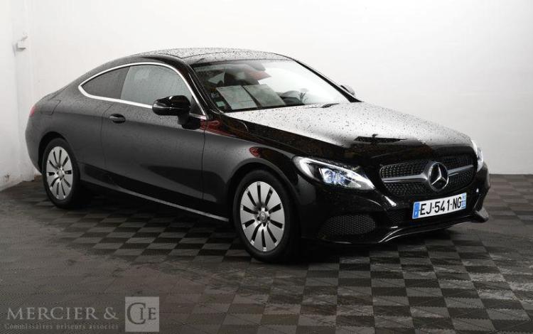 MERCEDES CLASSE C COUPE NOIR EJ-541-NG