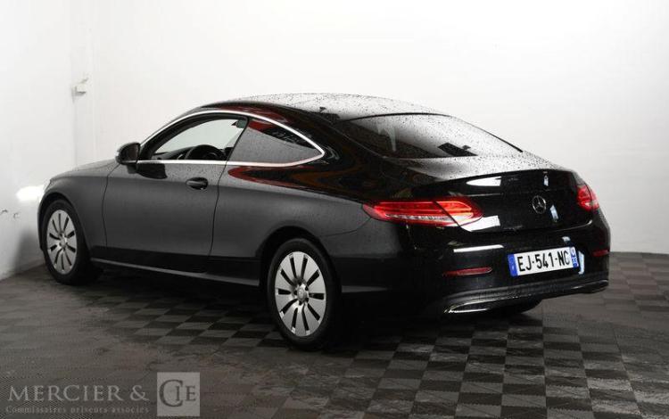 MERCEDES CLASSE C COUPE NOIR EJ-541-NG