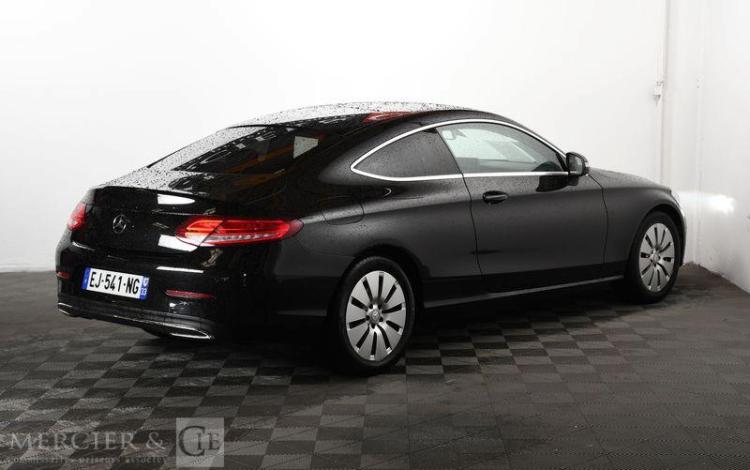MERCEDES CLASSE C COUPE NOIR EJ-541-NG