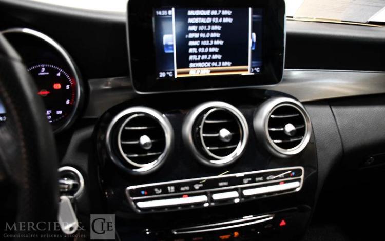 MERCEDES CLASSE C 220 CDI 170  COUPE NOIR EJ-541-NG