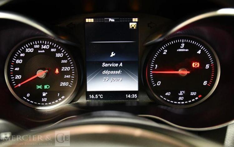 MERCEDES CLASSE C 220 CDI 170  COUPE NOIR EJ-541-NG