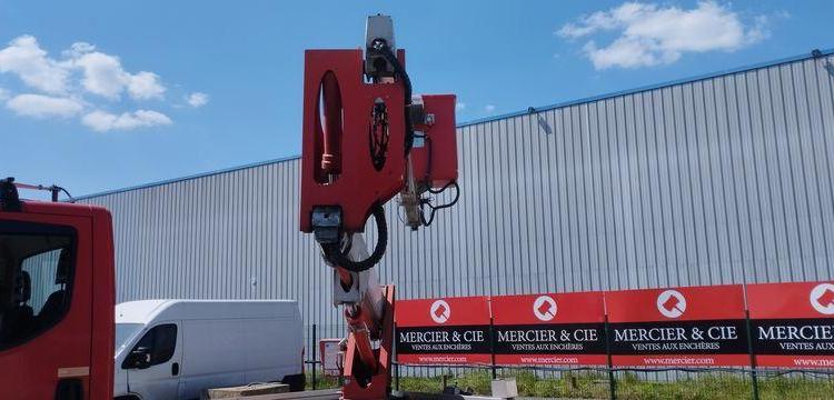 MULTITEL DAILY AVEC NACELLE MULTITEL MX170 16M – DIESEL – 2124 HEURES – 41260 KMS ROUGE EL-198-NQ