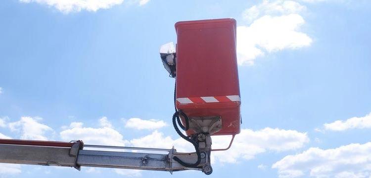 MULTITEL DAILY AVEC NACELLE MULTITEL MX170 16M – DIESEL – 2124 HEURES – 41260 KMS ROUGE EL-198-NQ
