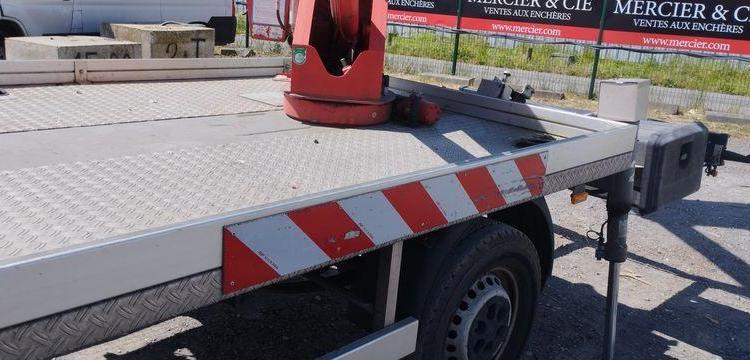 MULTITEL DAILY AVEC NACELLE MULTITEL MX170 16M – DIESEL – 2124 HEURES – 41260 KMS ROUGE EL-198-NQ